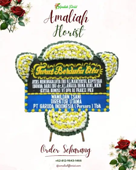 Papan Bunga Duka Katumbiri